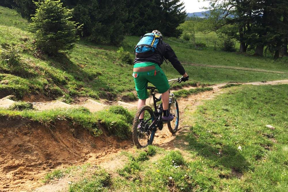 Mountainbiken am Alpsee