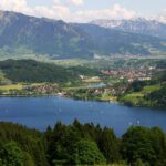 Segeln im Allgäu auf dem Alpsee