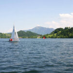 Segeln im Allgäu auf dem Alpsee