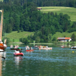 Tret- und Ruderbootfahren am Alpsee